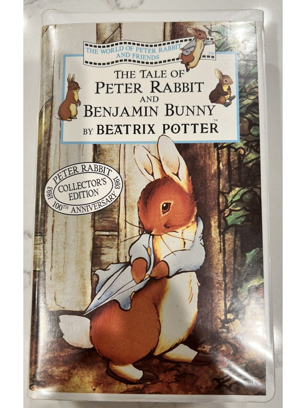 The Tale of Peter Rabbit and Benjamin Bunny Beatrix Potter 1993 VHS Tape